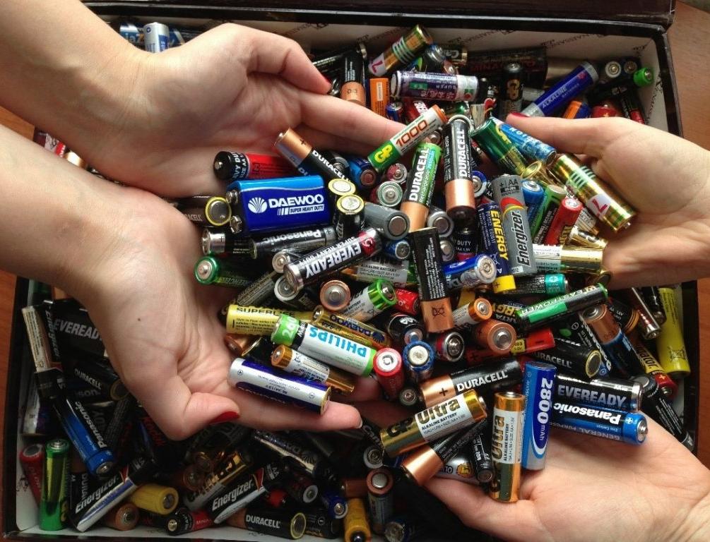 variety of batteries