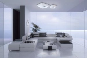 interieur in hightech-stijl