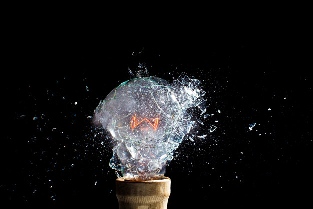 Explosion de lampe