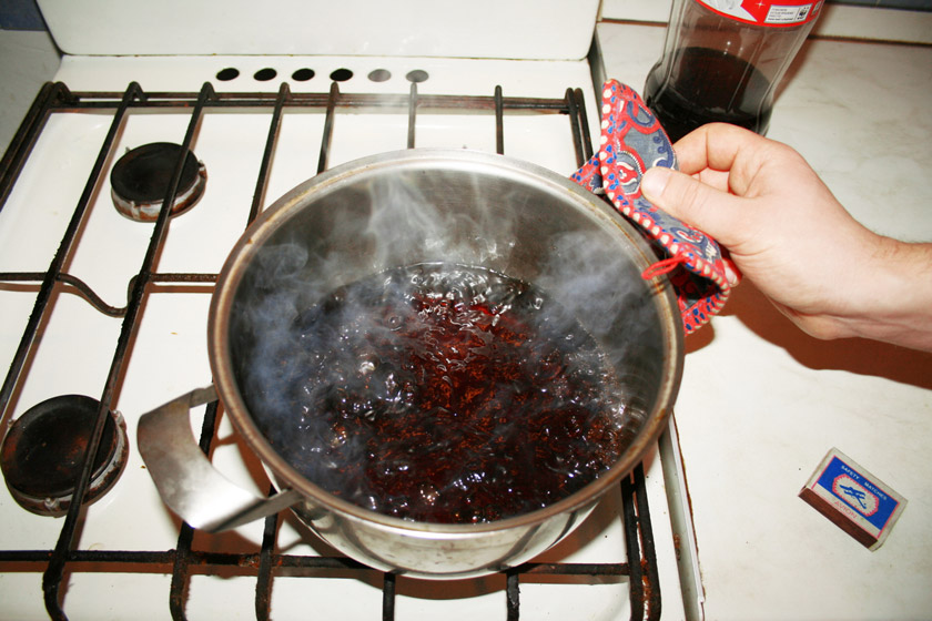 What to do if you burn the dishes