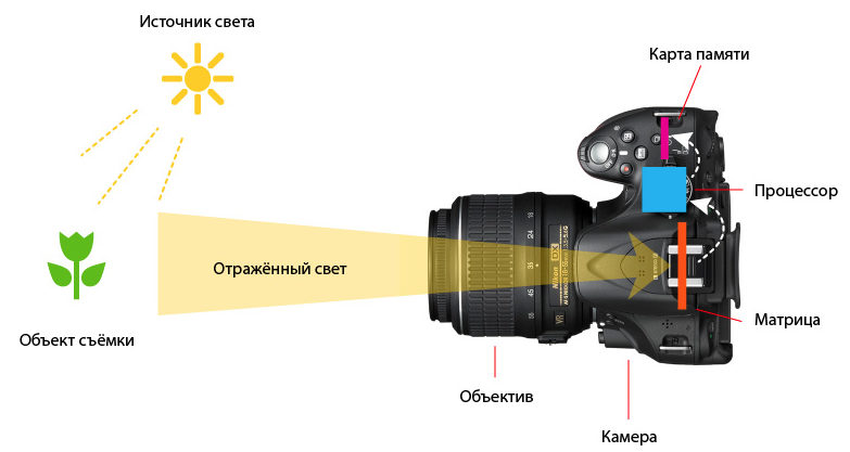 Kaip veikia kamera