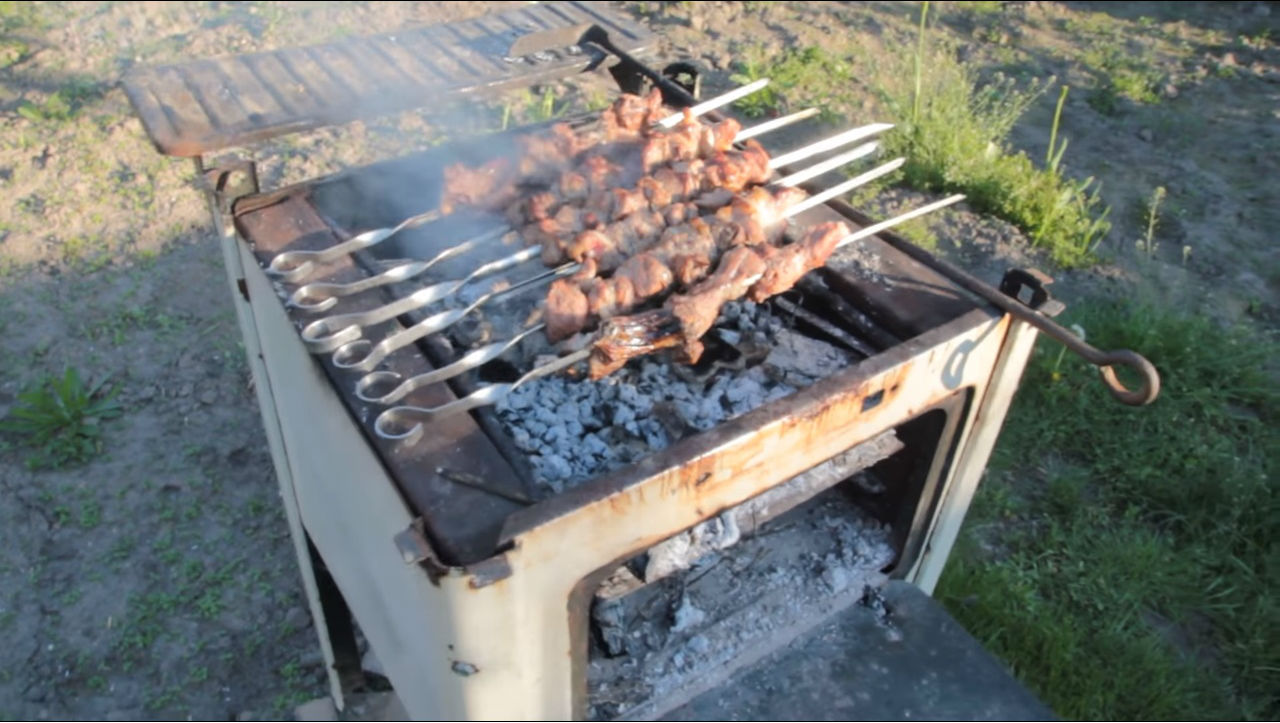 Soba ızgarası, başkent