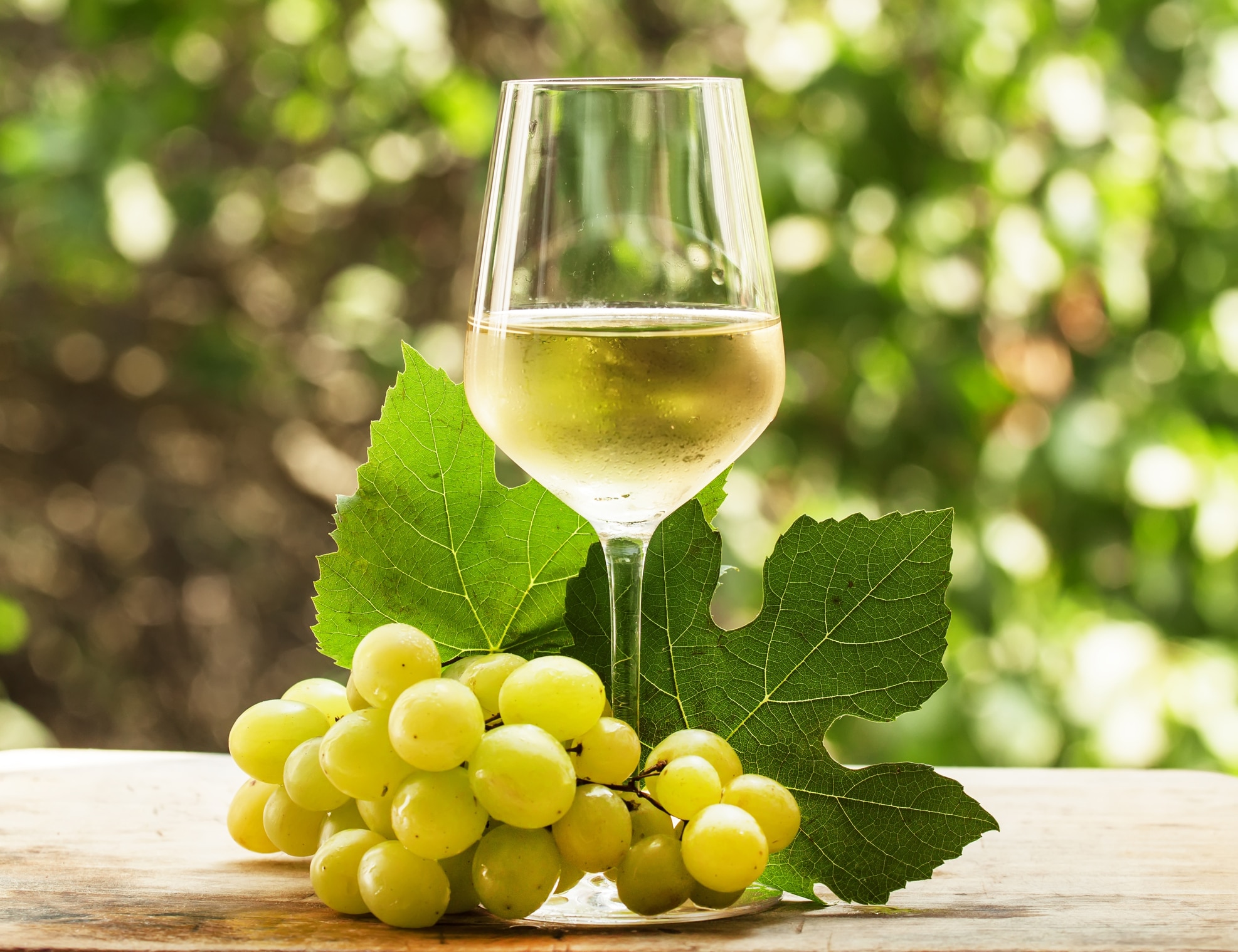 per il vino bianco