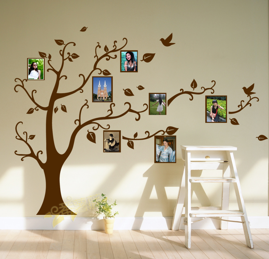 family tree as room decor