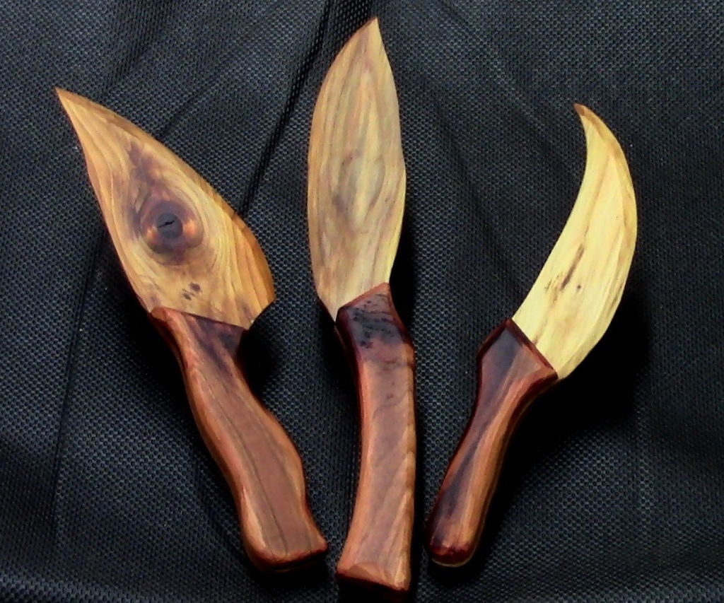 Cuchillo de madera - capitel