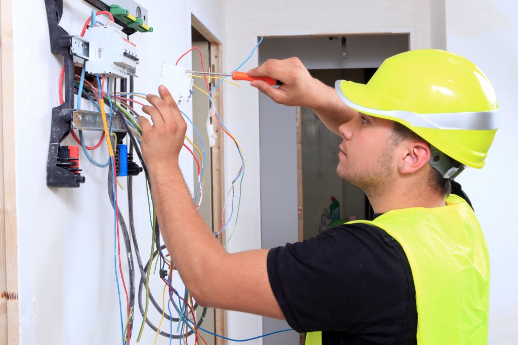 wiring in the kitchen