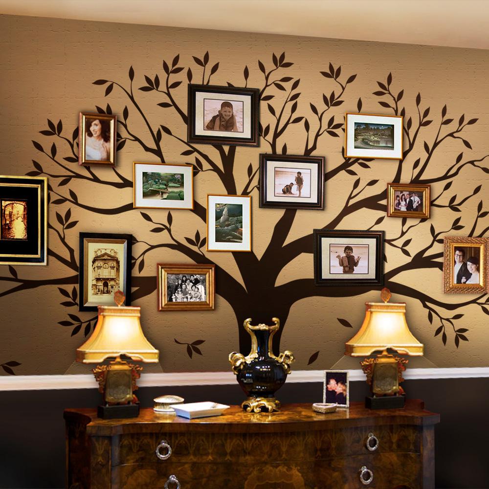 family tree in the interior