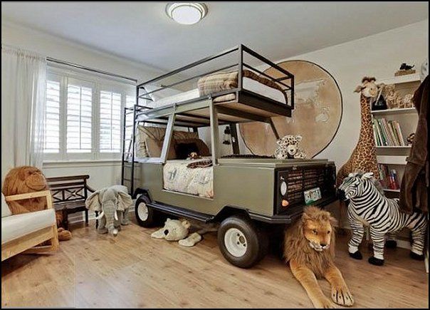 Kinderzimmer im Safari-Stil