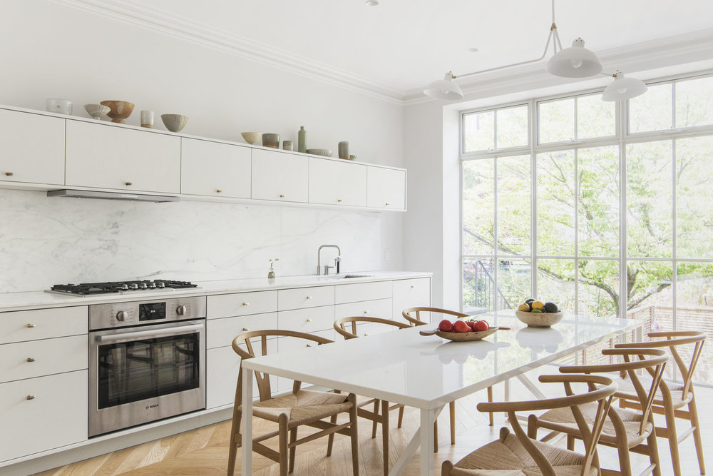 papel pintado para cocina en estilo minimalista