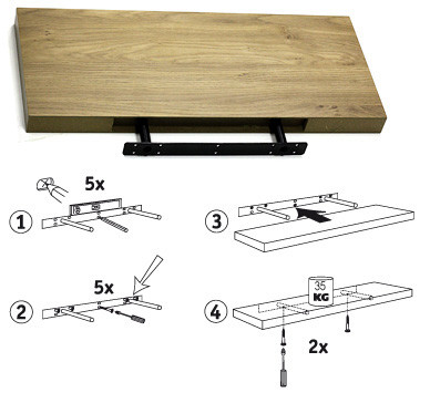 hidden fastening device