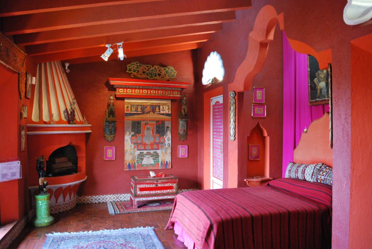 habitación infantil en estilo oriental