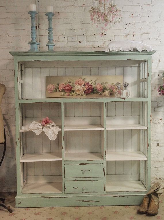 hallway in shabby chic style