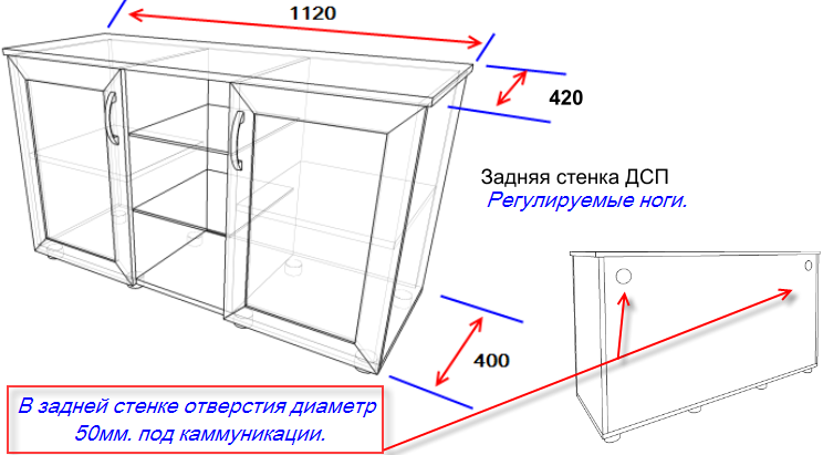 Schrankmontagediagramm