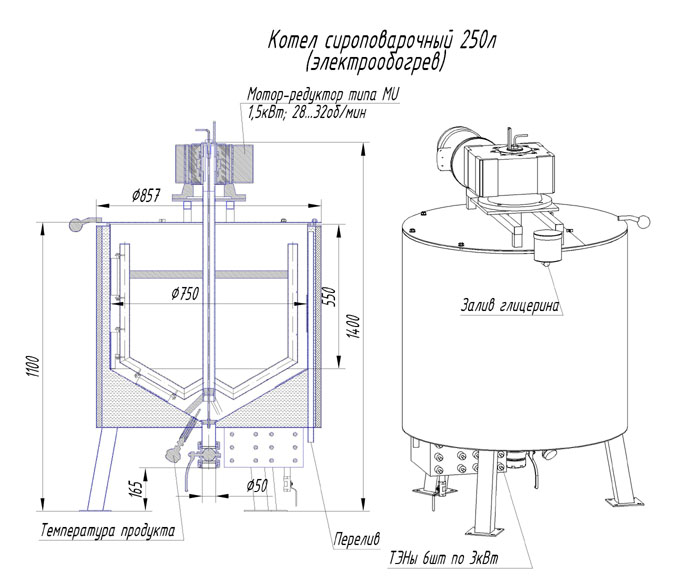 komposisyon ng boiler