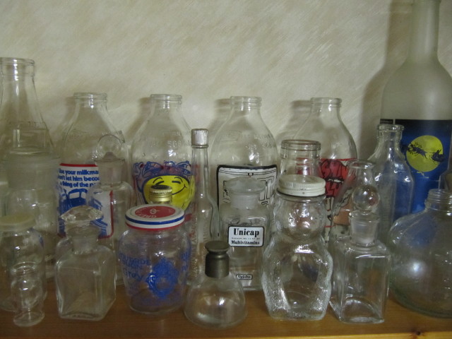 Empty bottles