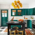 eclectic style kitchen