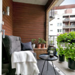 Balcon de style scandinave