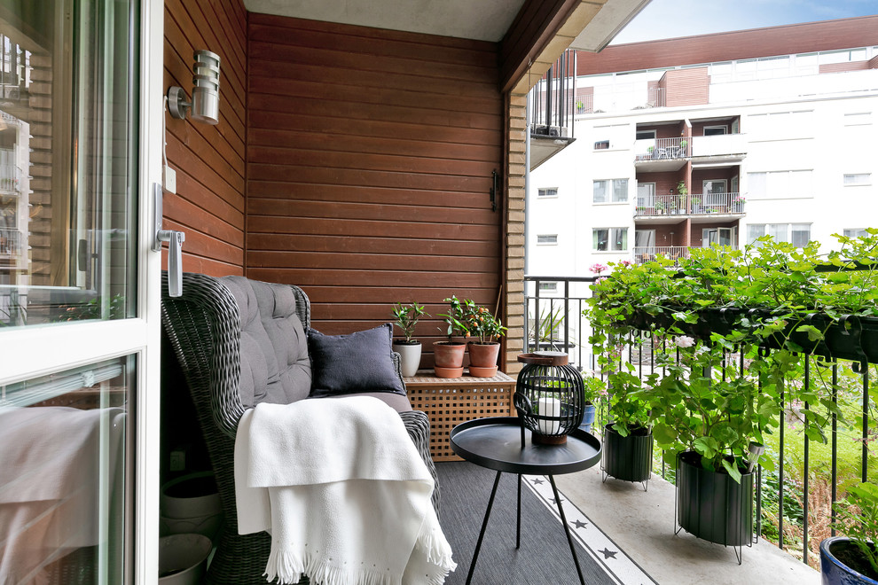 Balkon in Scandinavische stijl