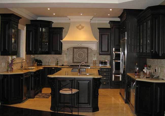 gothic style kitchen