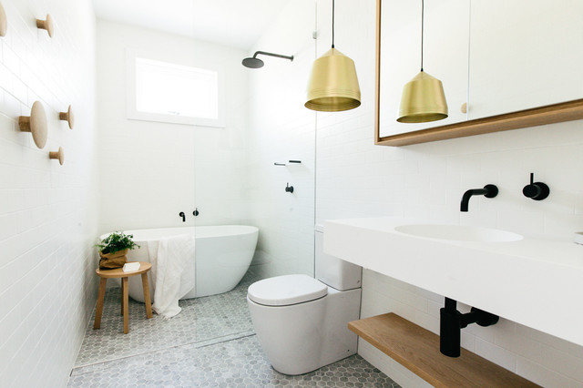 salle de bain de style scandinave