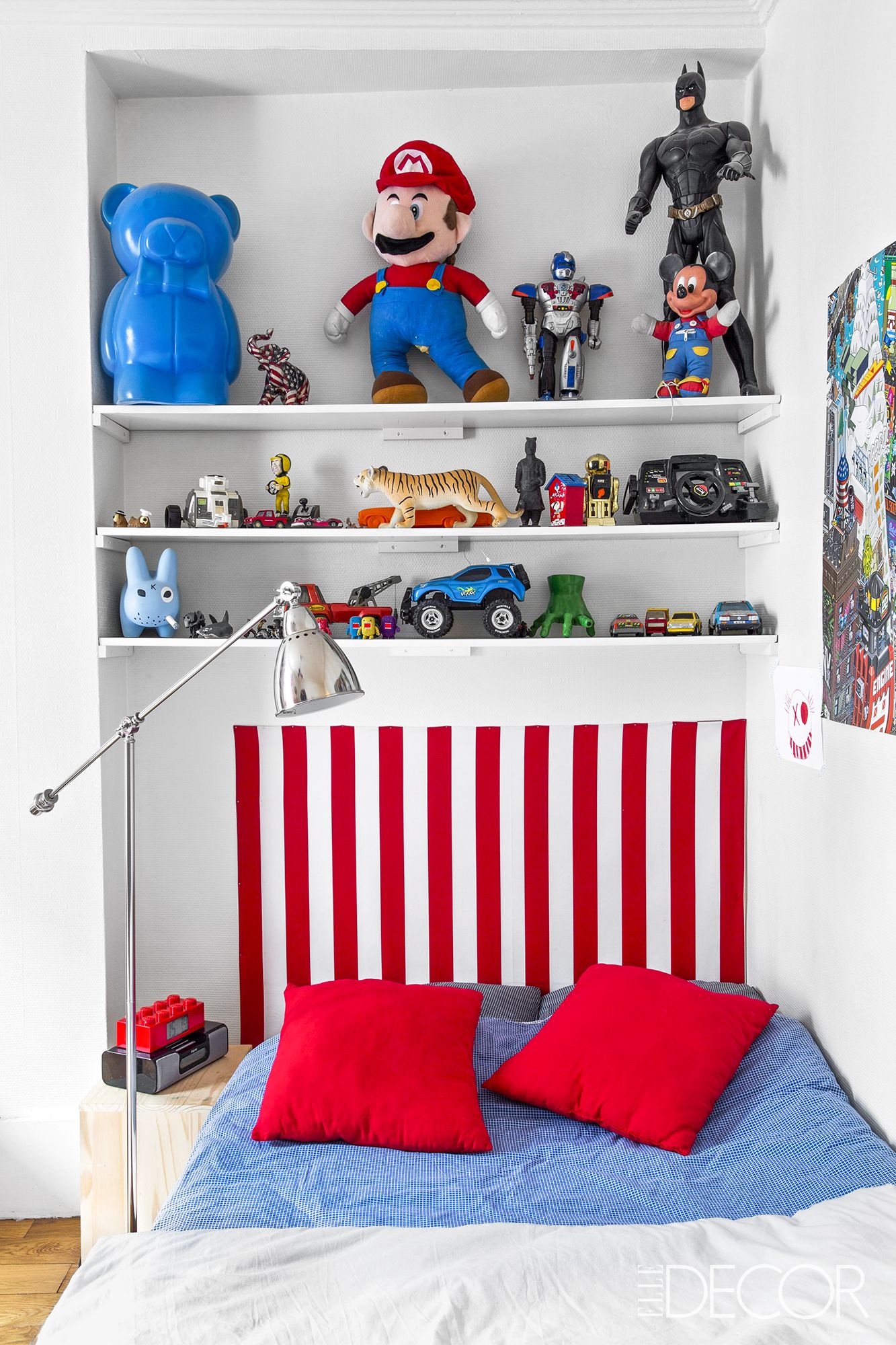 quarto infantil em estilo retrô