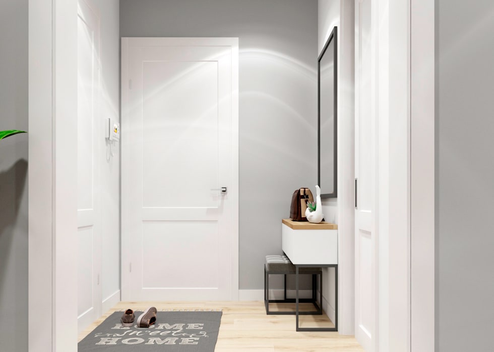 couloir de style scandinave