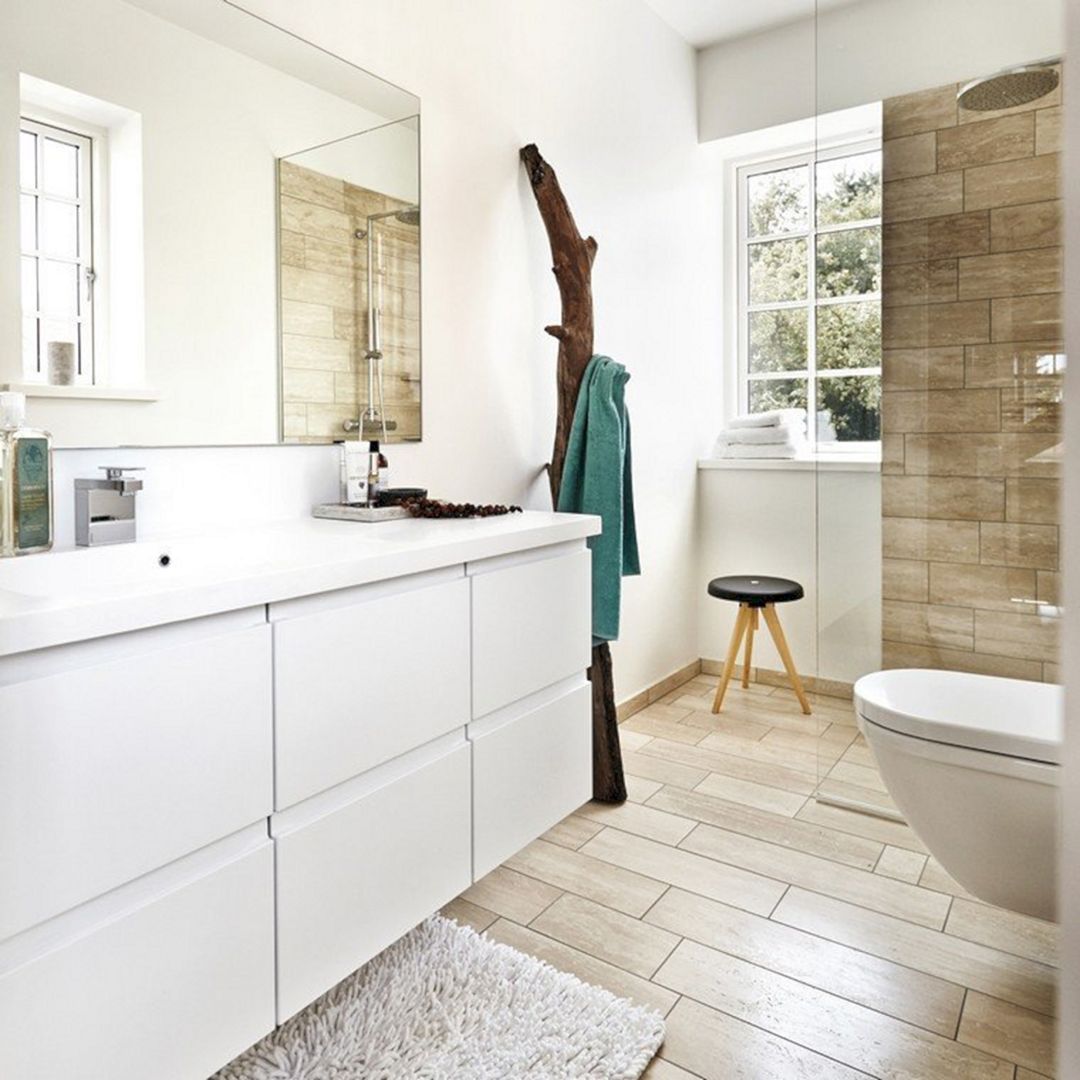 bagno in stile scandinavo