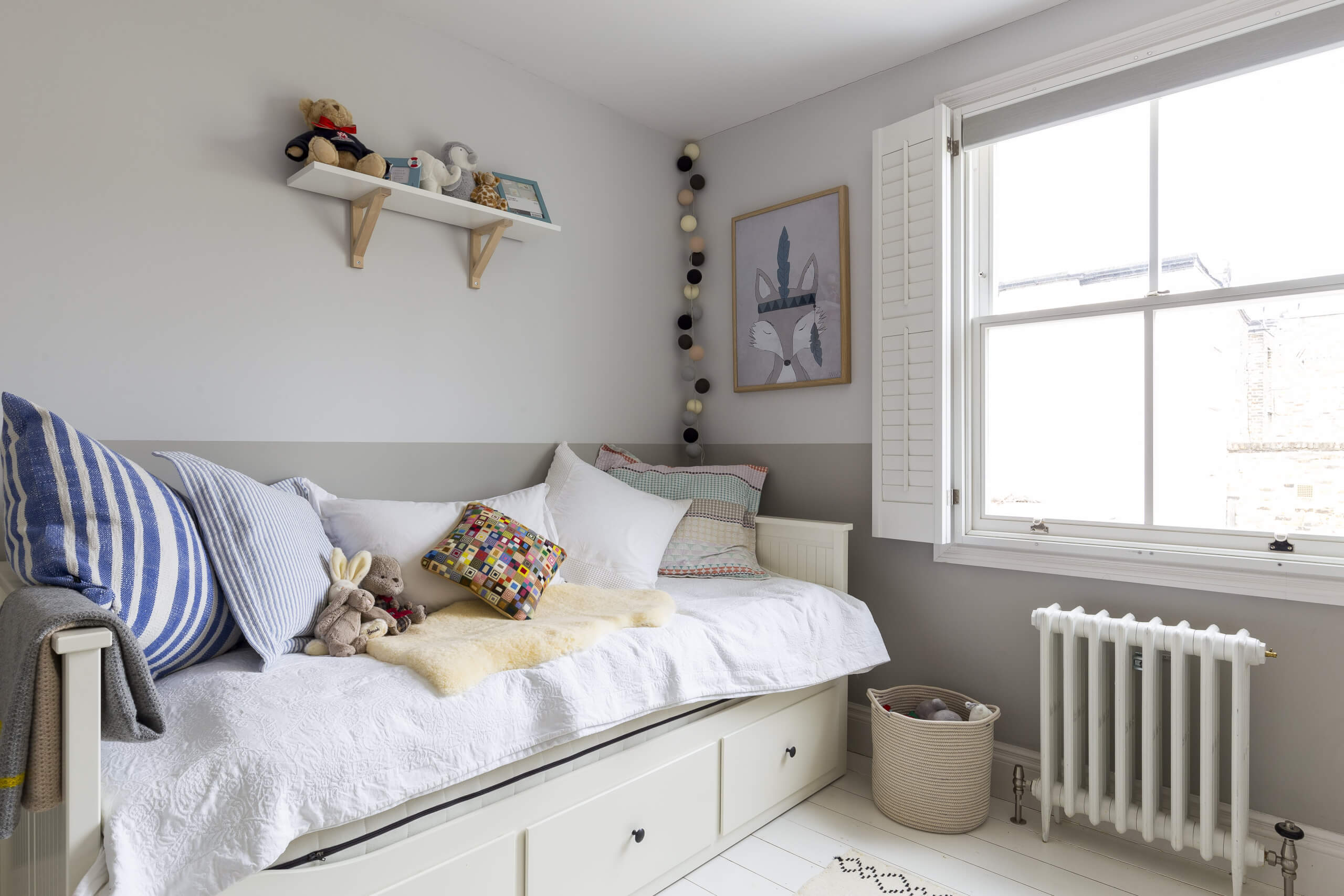 children's room in Scandinavian style