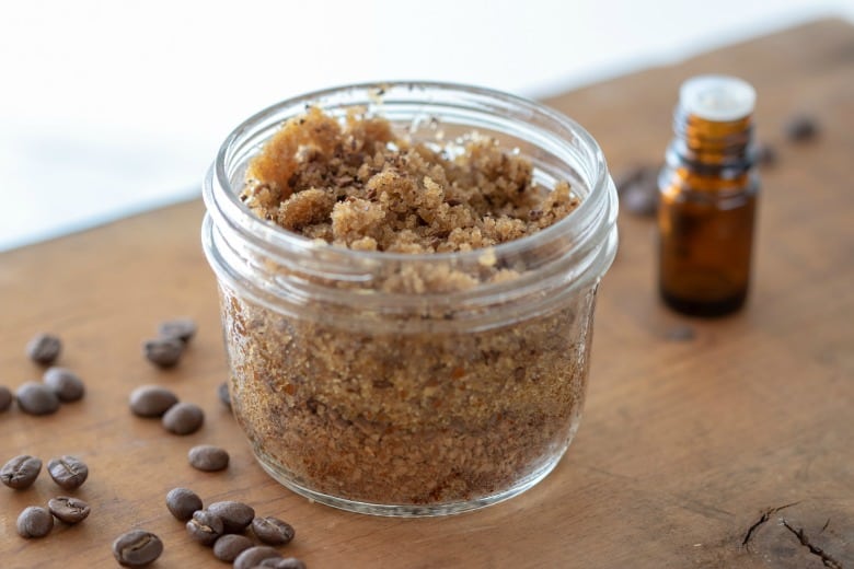 Coffee body scrub