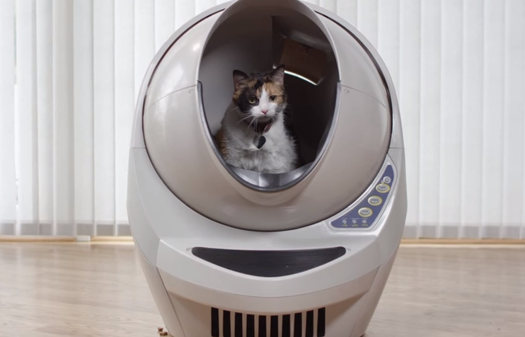 Smart cat litter box