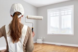 painting the ceiling