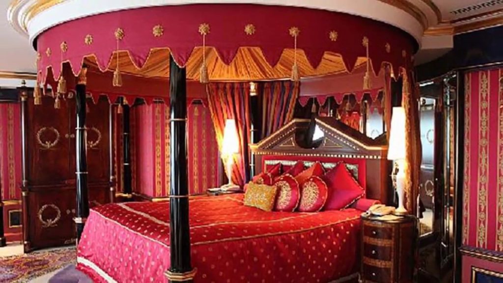 Arabian bedroom.