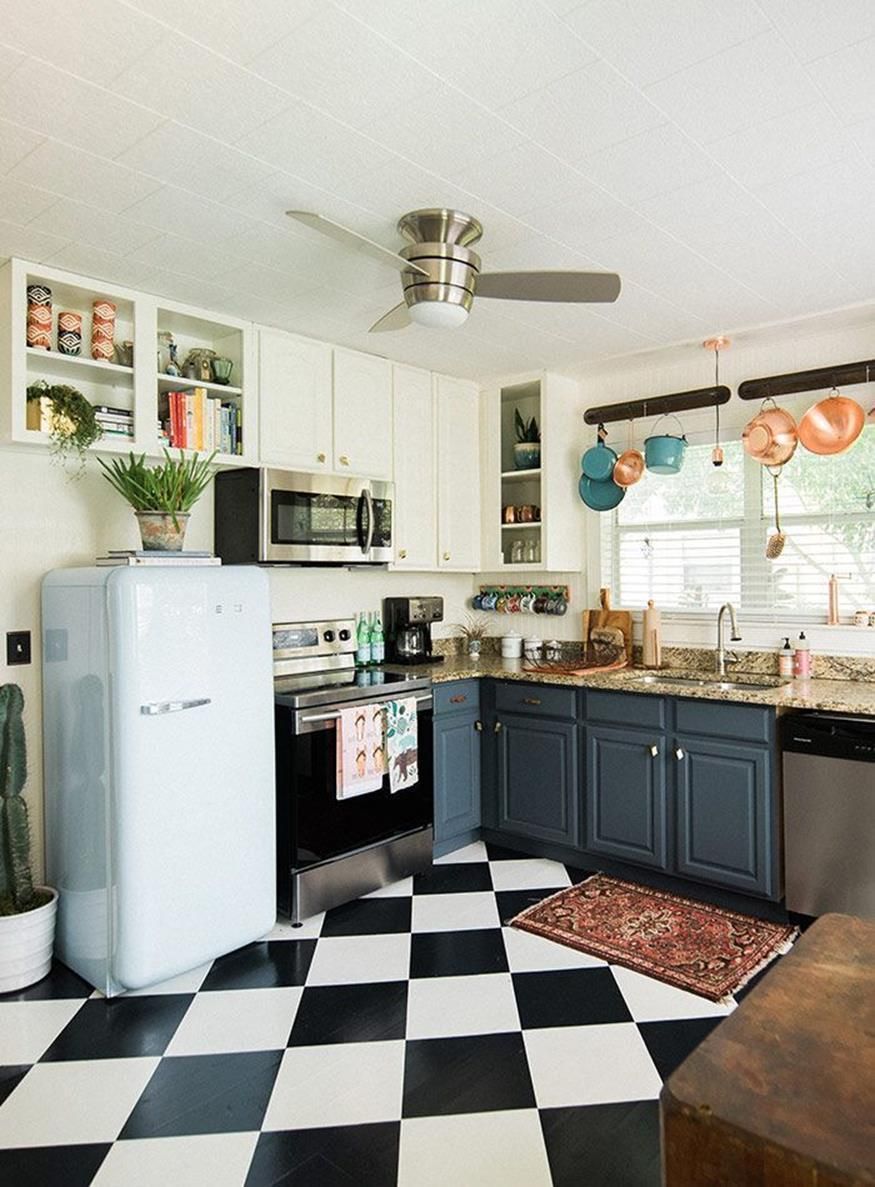 retro style kitchen