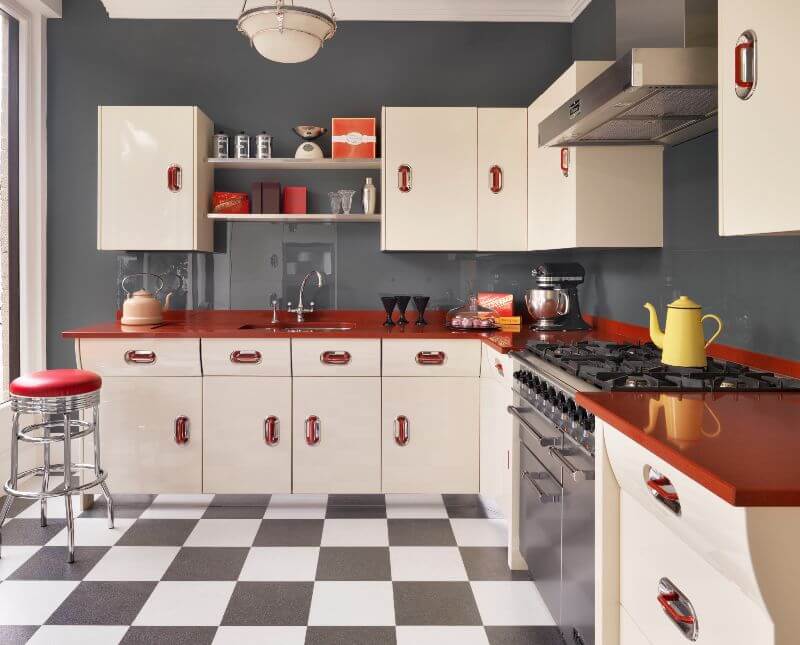 retro style kitchen