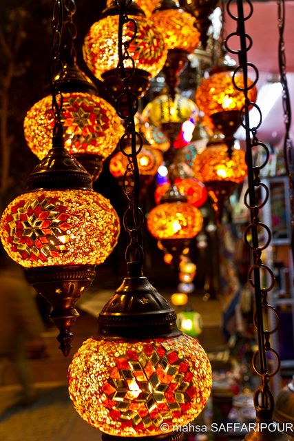 Turkish lamp.