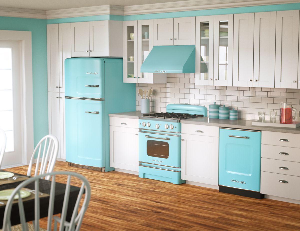 retro style kitchen