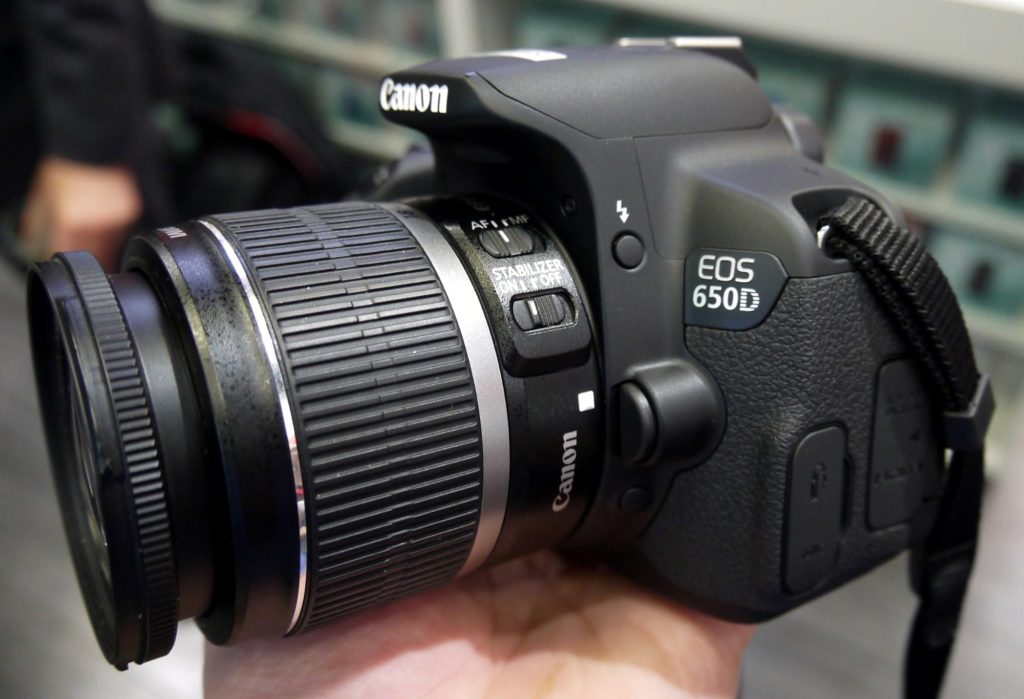 Canona EOS 650 D.