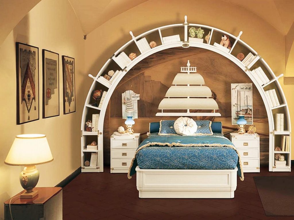 Bedroom for a teenager.