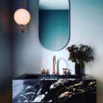 Design del bagno in stile art deco con foto