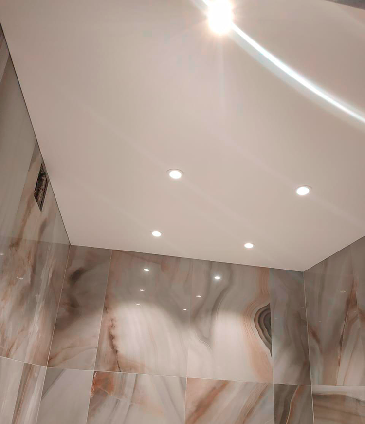 plafond sans espace