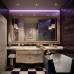 Design del bagno in stile art deco con foto