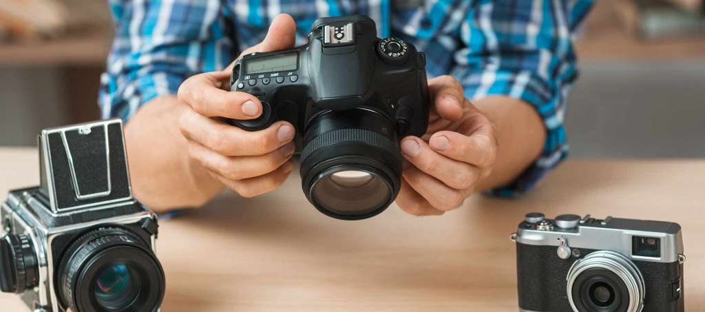 Selection of cameras.