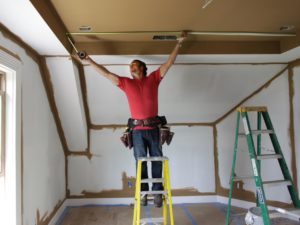 suspended ceiling installation height