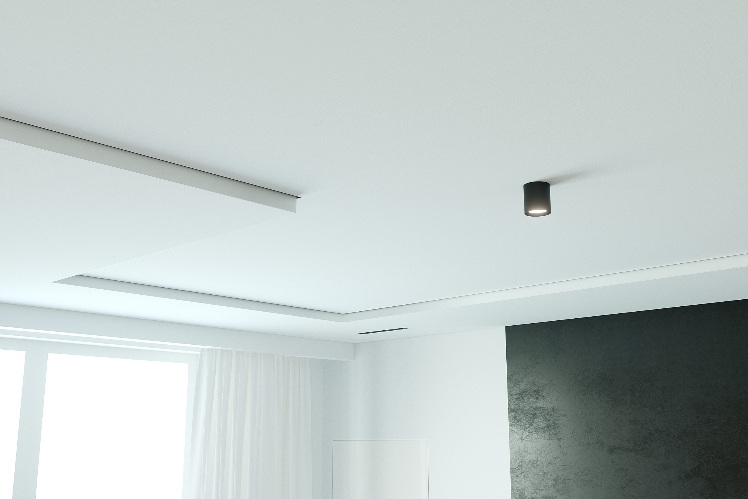 soffitto a due livelli