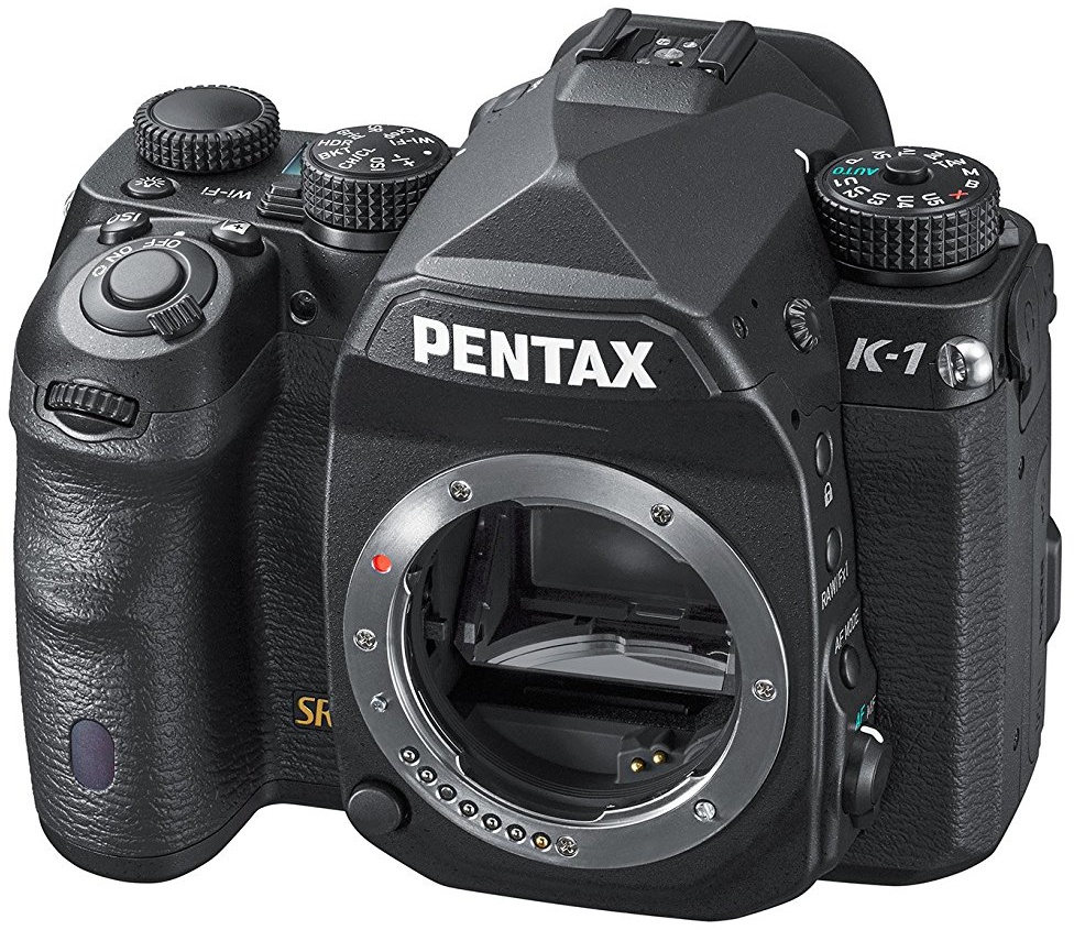 Korpus Pentaxa K-1.