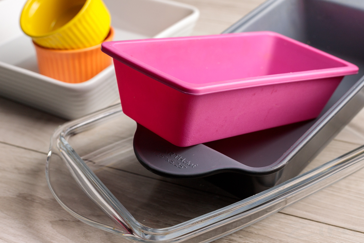 Rusted baking dishes