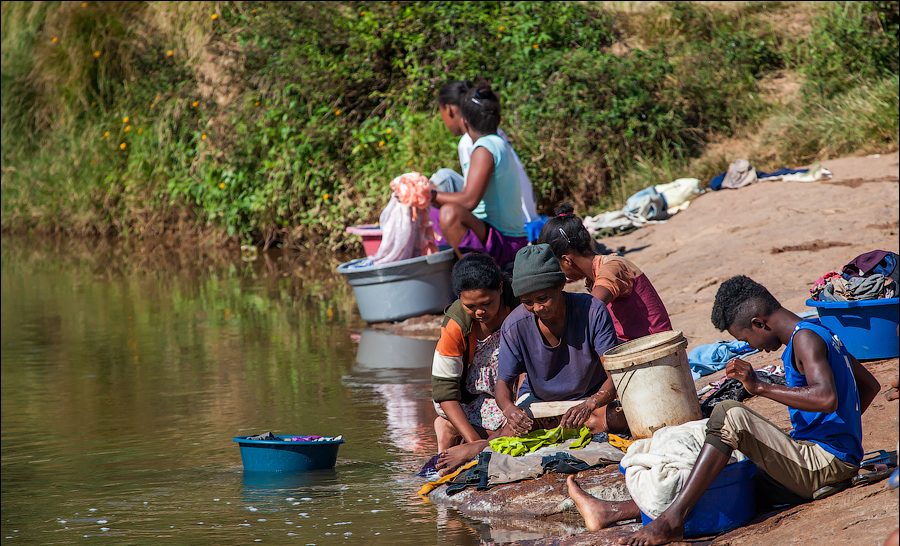 Bugaderia a l'Àfrica