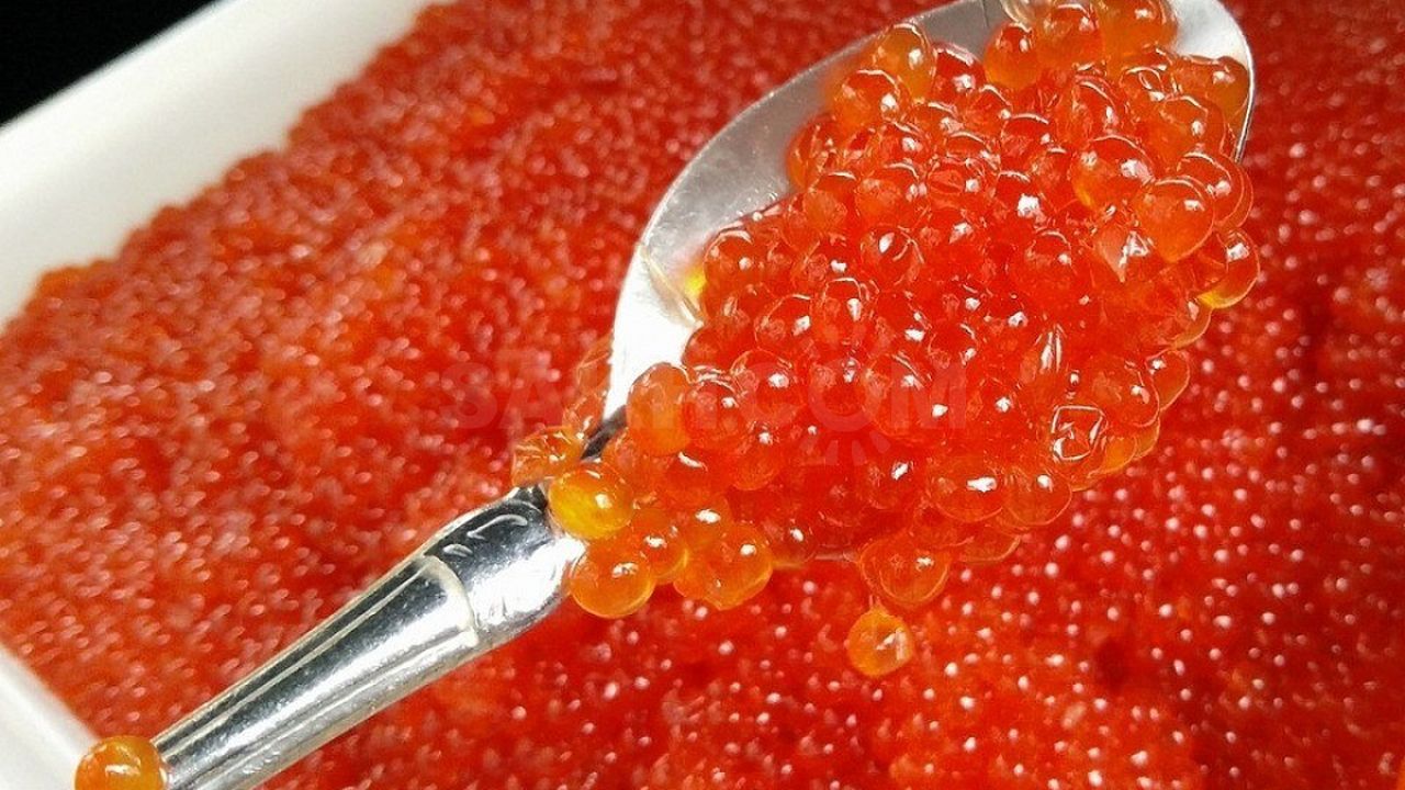 storage of red caviar