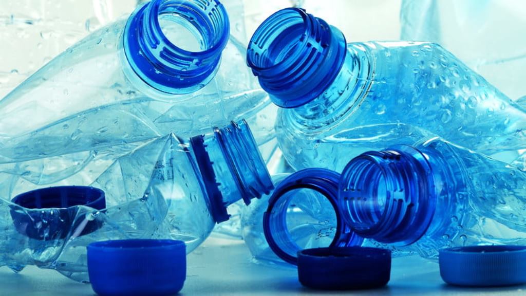 materiale della bottiglia di plastica