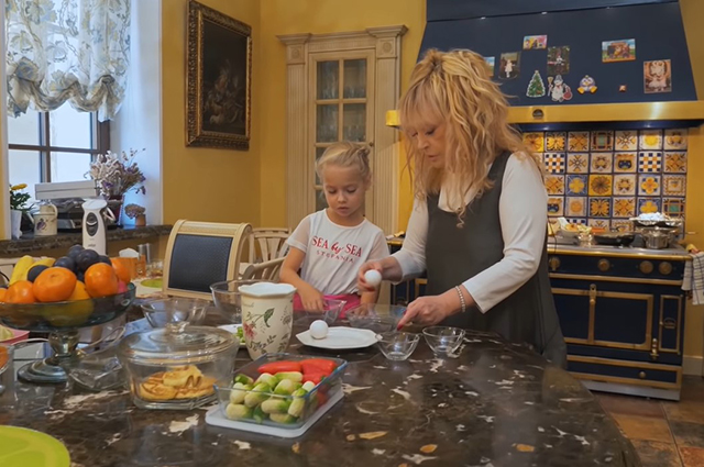 Cozinha de Alla Pugacheva